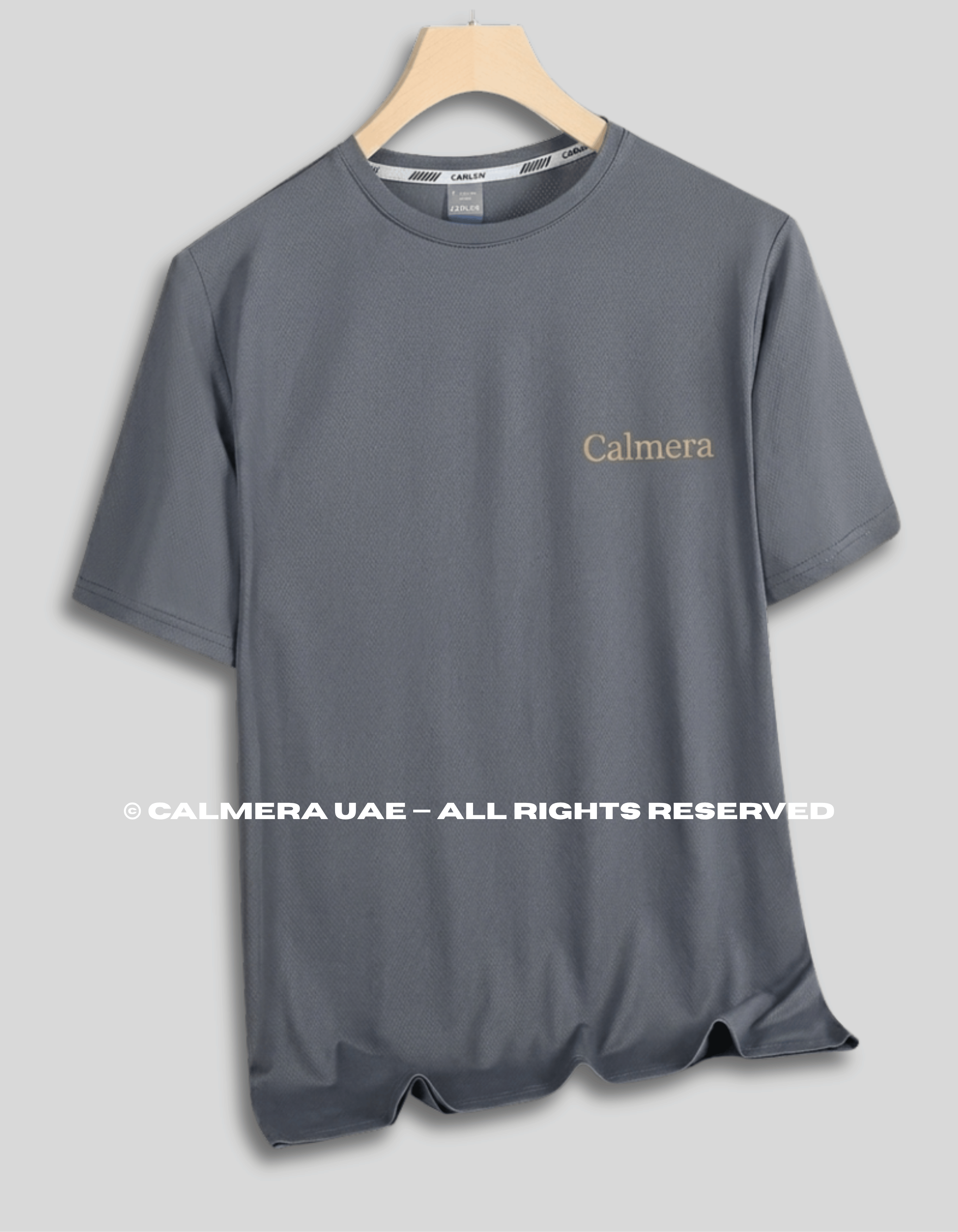 Calmera Men's Sports Performance T-Shirt – Gym & Running