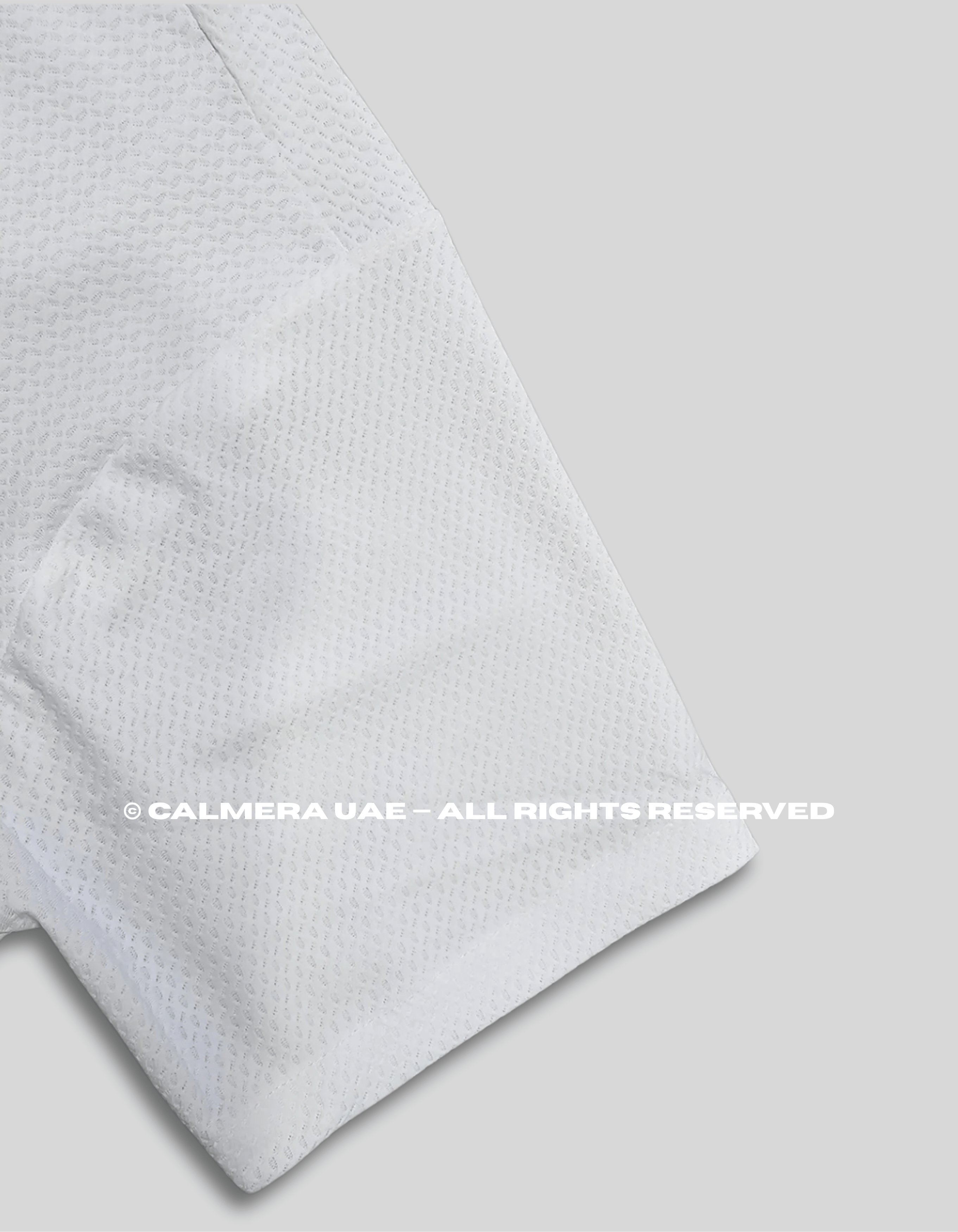 Signature Textured White Shirt
