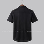 Mesh Textured Stretch Shirt