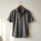 Calmera Waffle Texture Knit Shirt