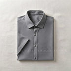 Calmera Waffle Texture Knit Shirt
