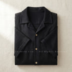 Mesh Textured Stretch Shirt