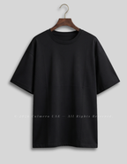 Calmera Essential Oversized Tee – Pitch Black