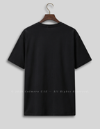 Calmera Essential Oversized Tee – Pitch Black