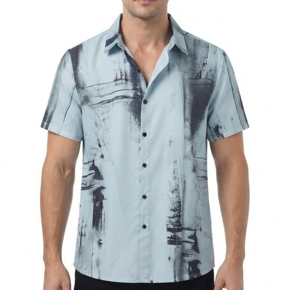 Calmera Abstract Brush Stroke Shirt
