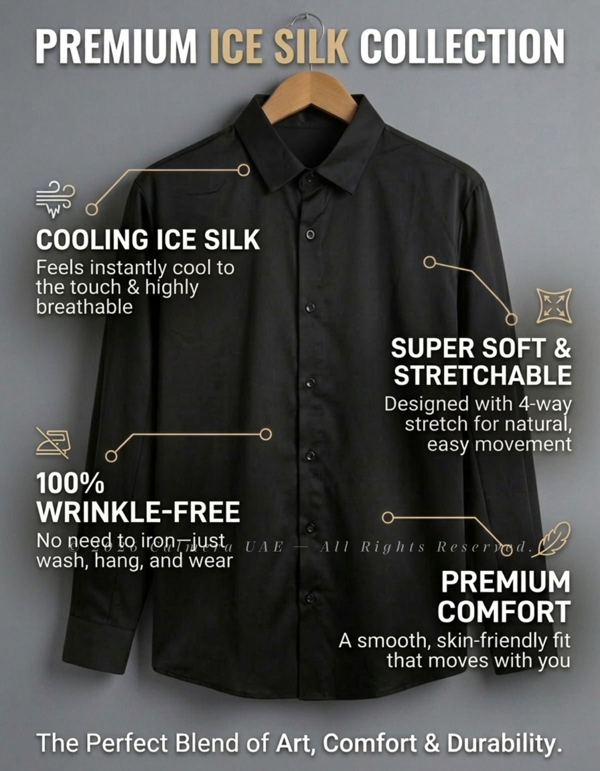 Calmera Ice Silk Long-Sleeve Shirt