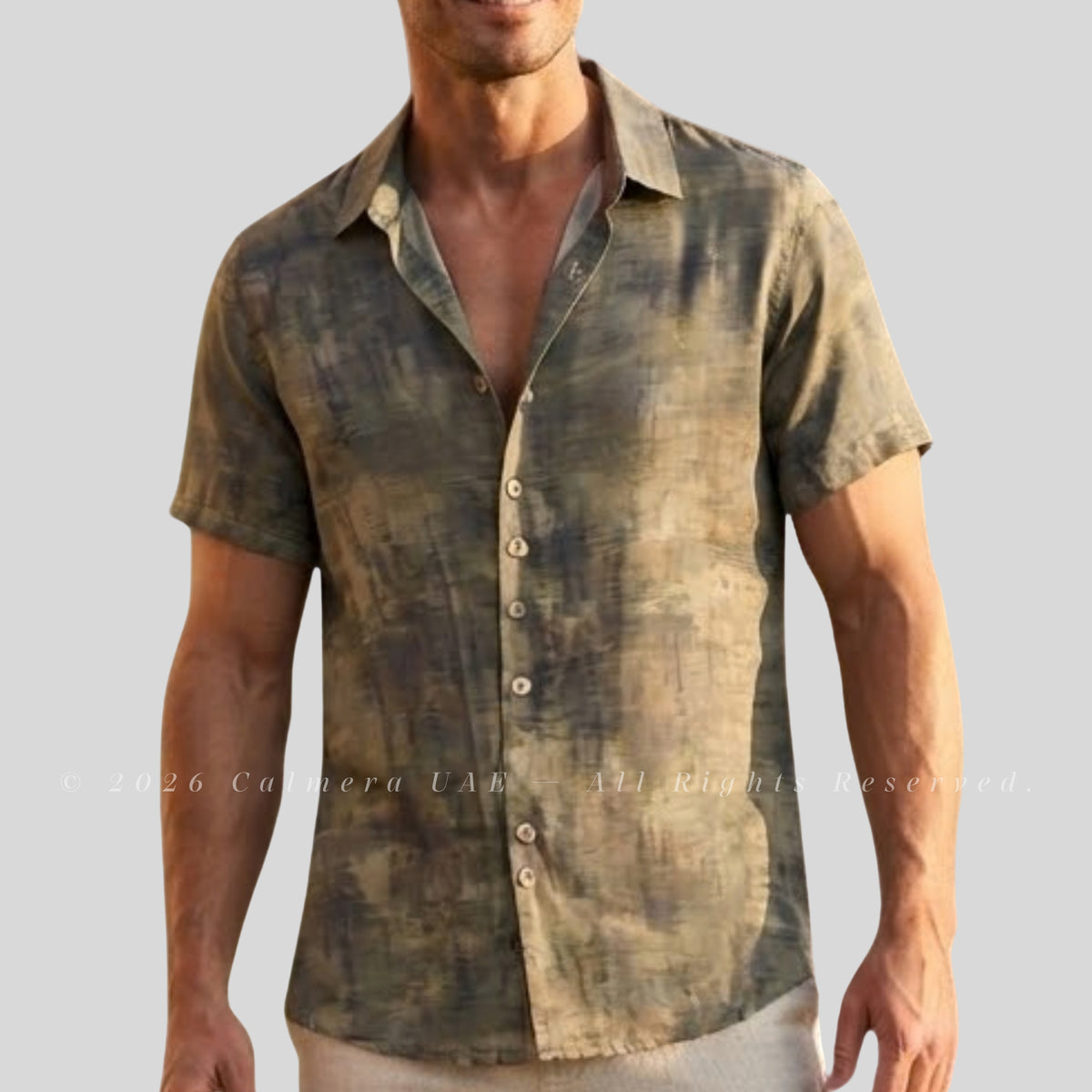 Calmera Signature Printed Shirt