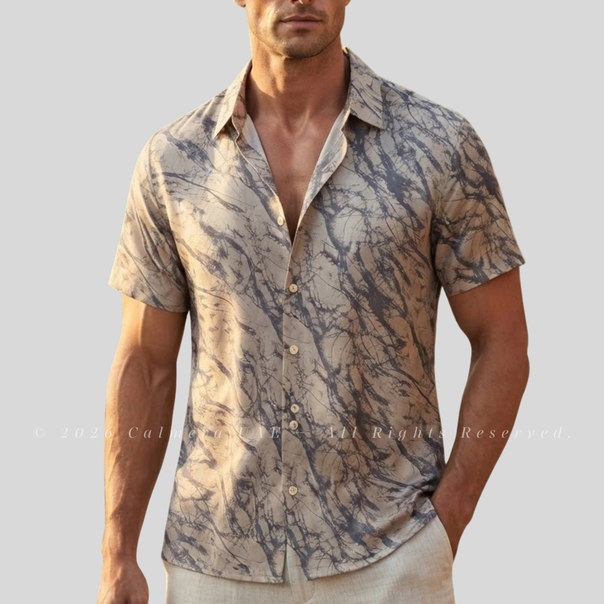 Calmera Signature Printed Shirt