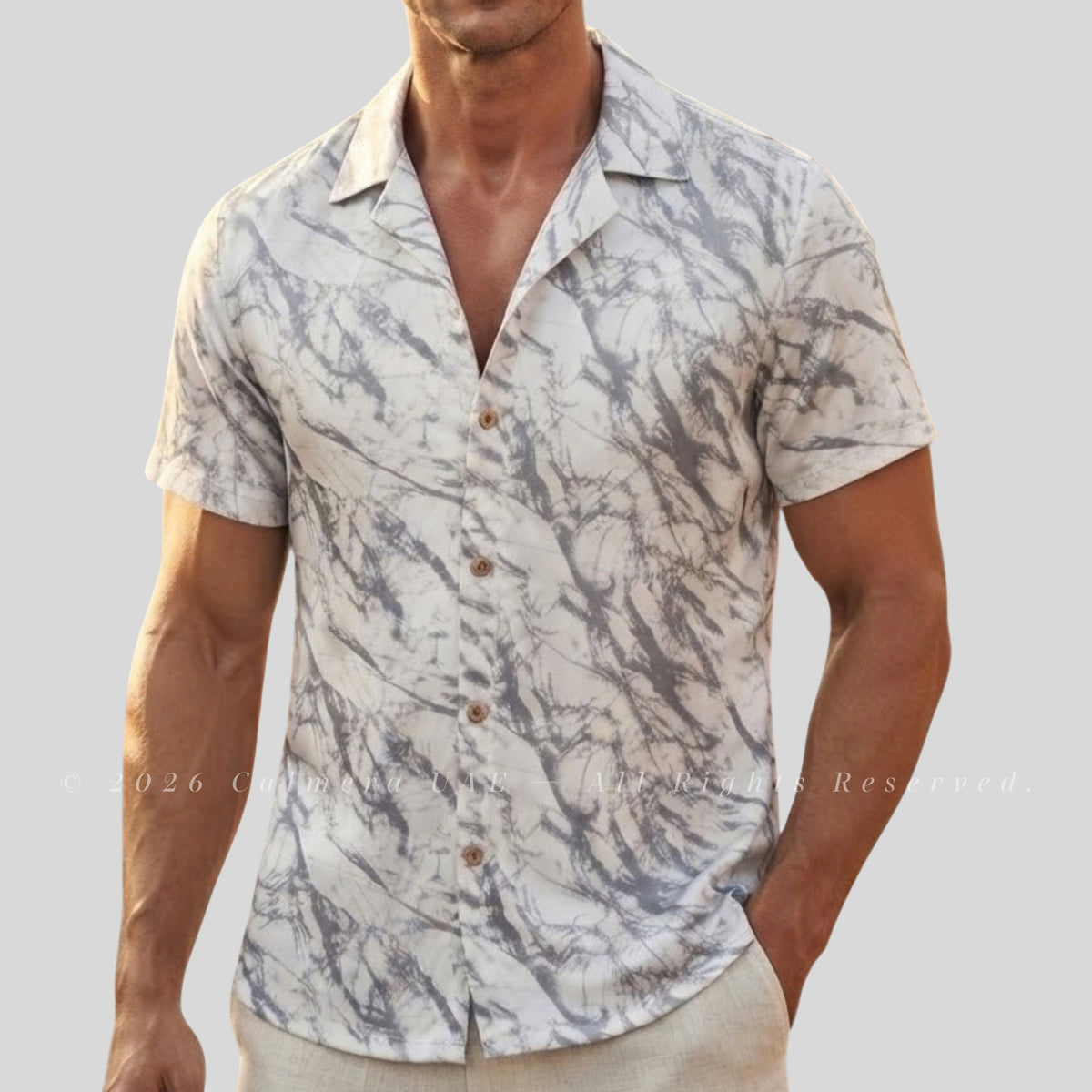 Calmera Signature Printed Shirt