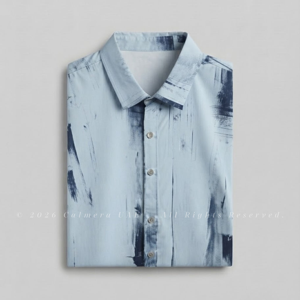 Calmera Abstract Brush Stroke Shirt