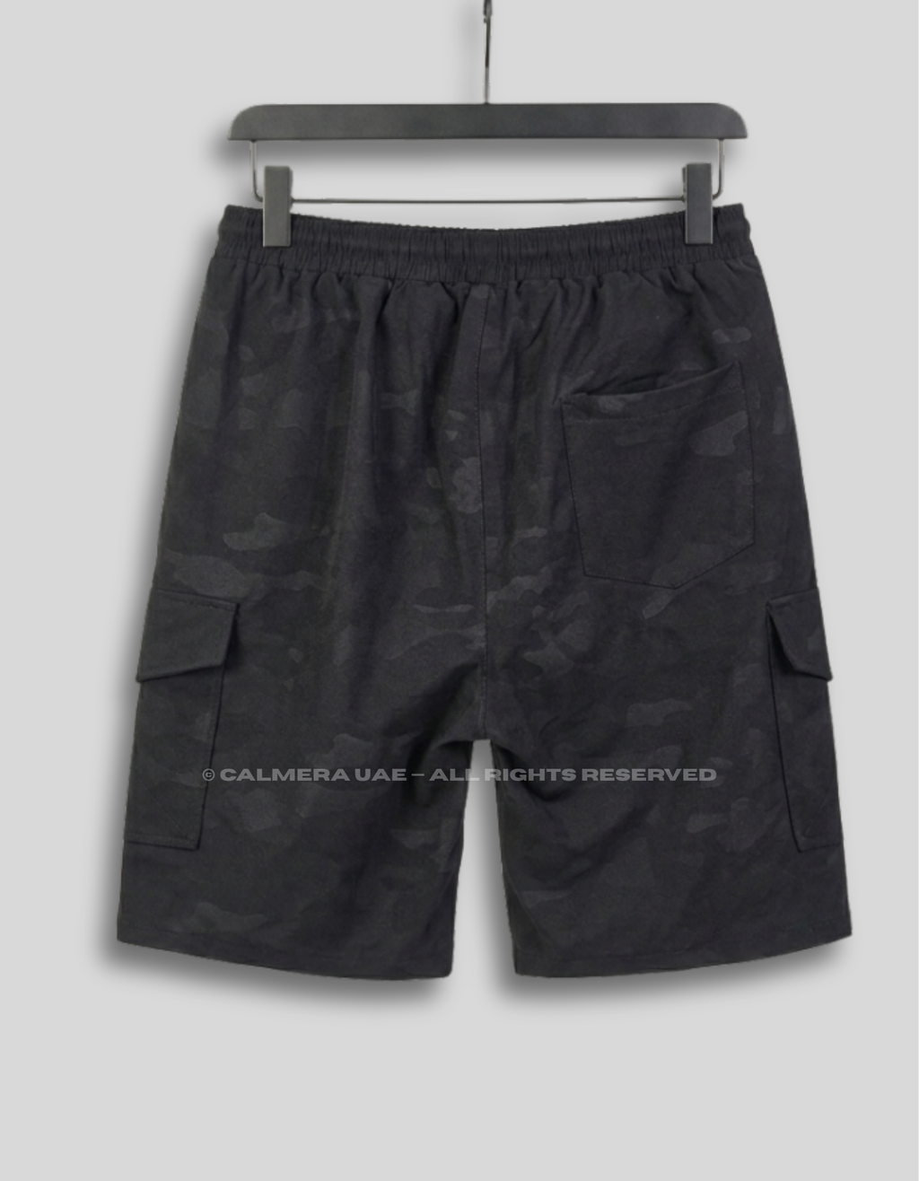 Black Cargo Shorts