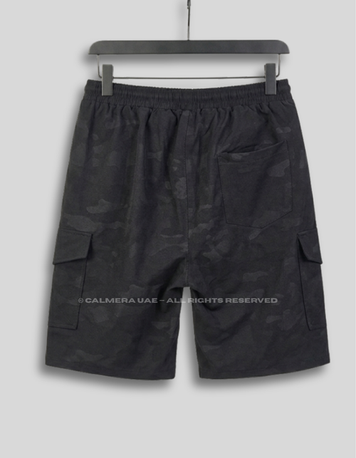 Black Cargo Shorts