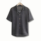 Mesh Textured Stretch Shirt