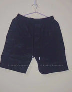 Calmera Black Tonal Camouflage Cargo Shorts - Product Showcase Video