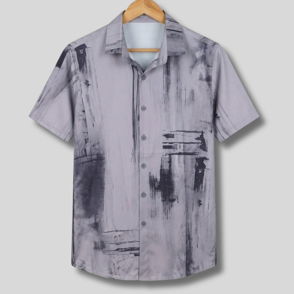 Calmera Abstract Brush Stroke Shirt