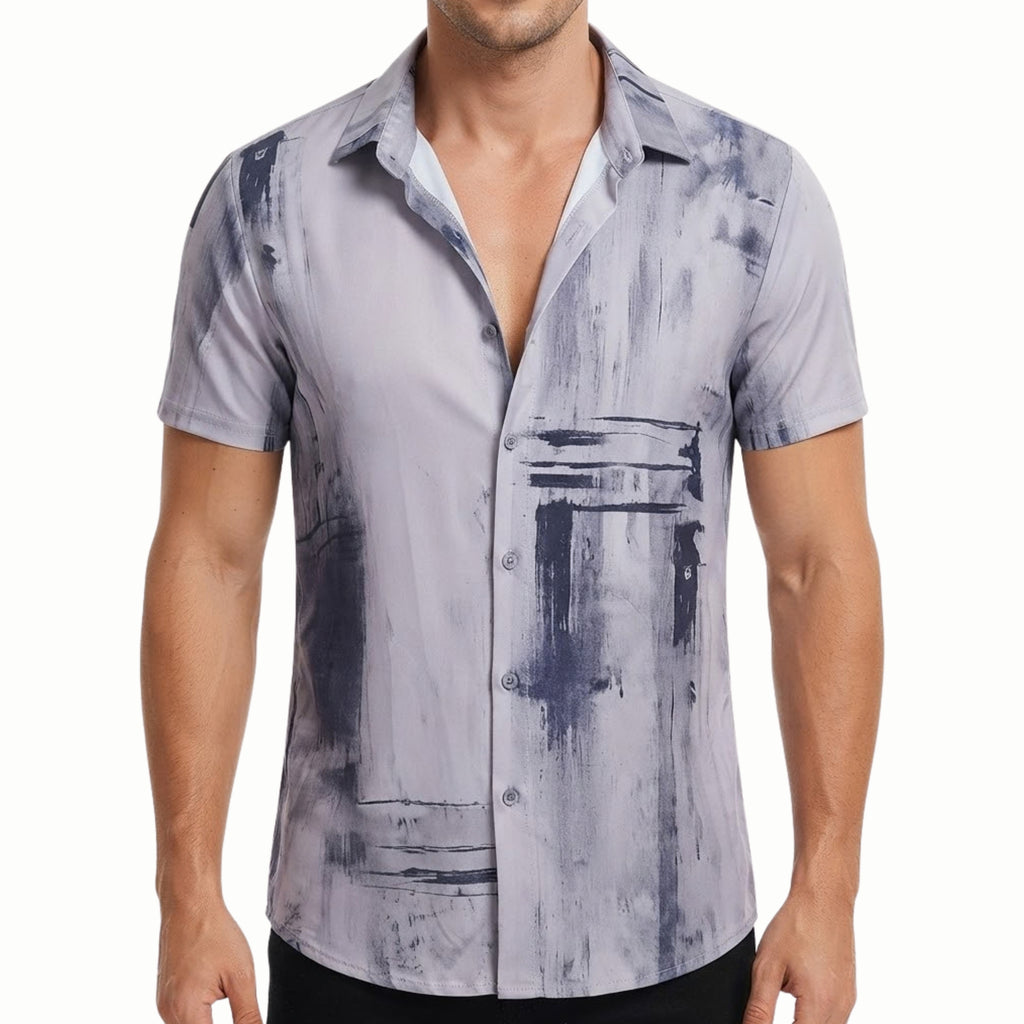 Calmera Abstract Brush Stroke Shirt