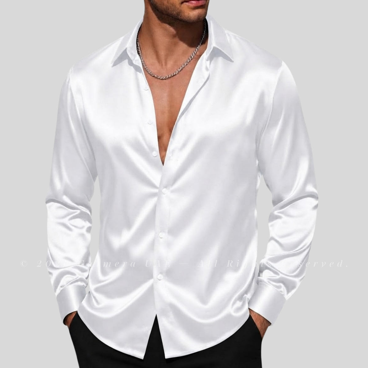 Calmera Ice Silk Long-Sleeve Shirt