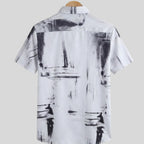 Calmera Abstract Brush Stroke Shirt