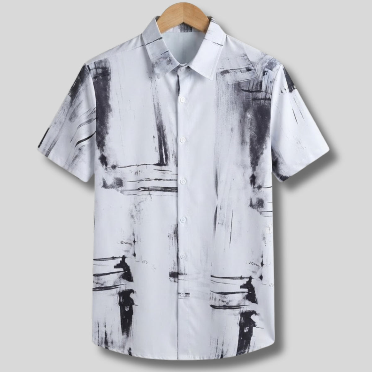 Calmera Abstract Brush Stroke Shirt